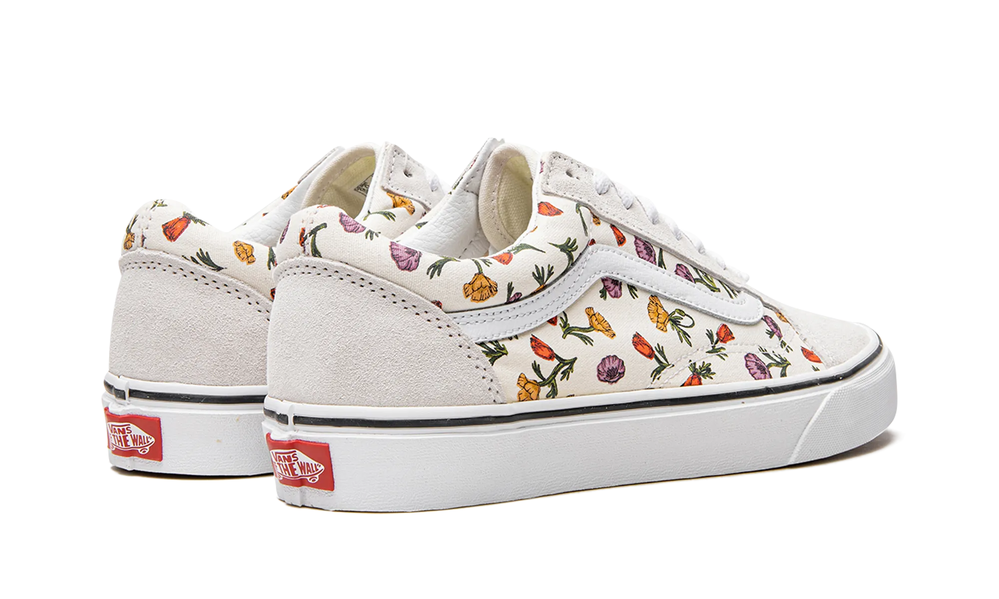 Old Skool "Poppy Floral" Bright Gold