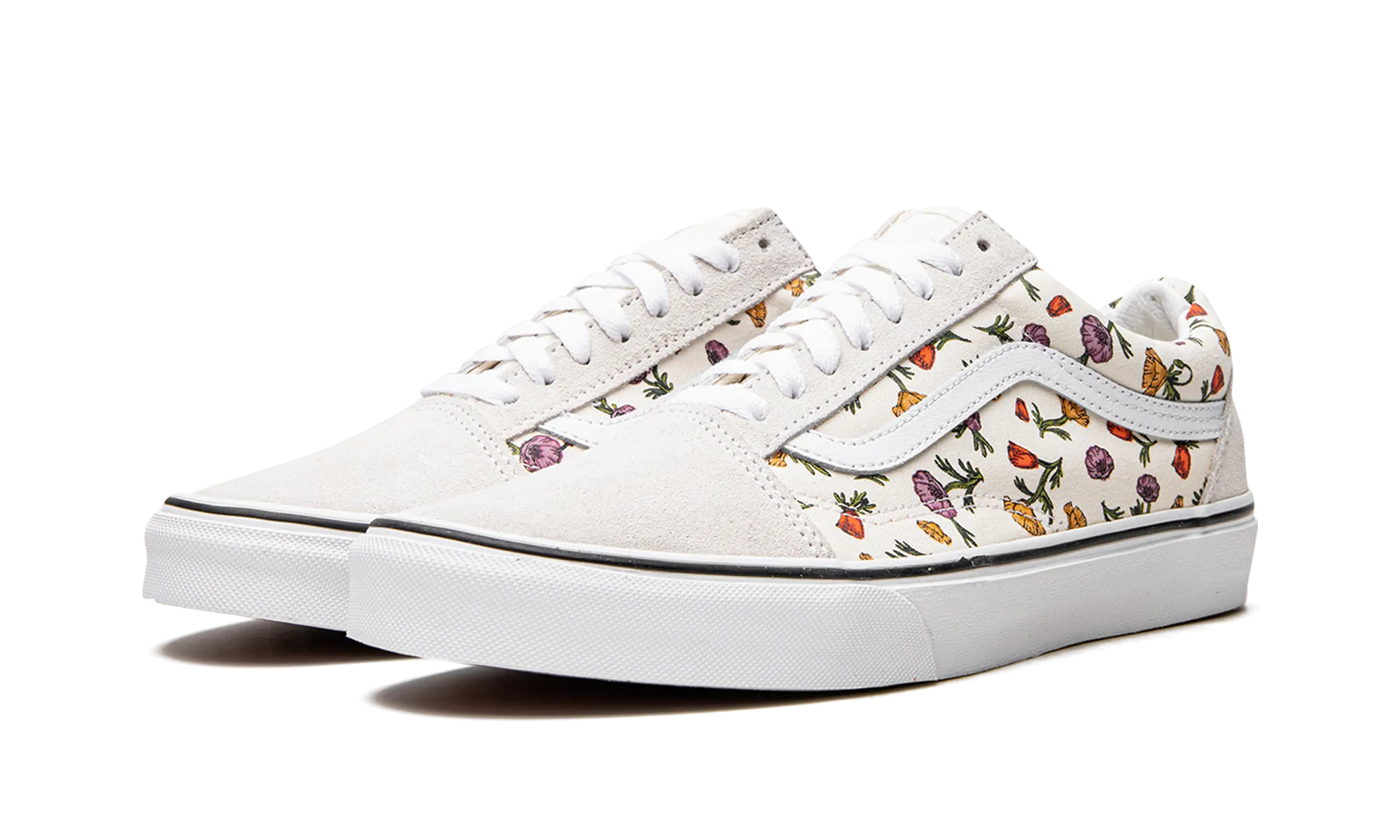 Old Skool "Poppy Floral" Ocean Edge