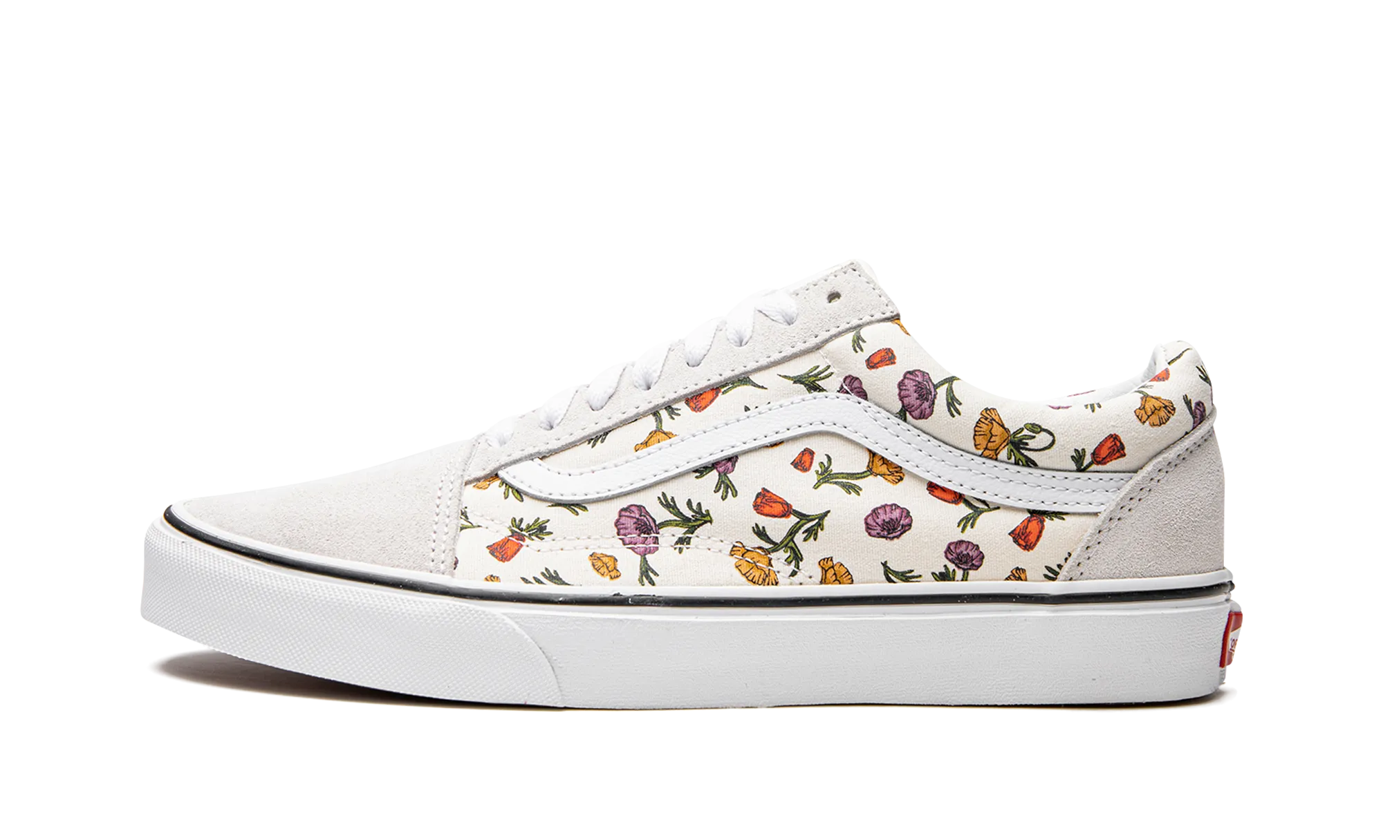 Old Skool "Poppy Floral" Padded Comfort Standing Workers Walking