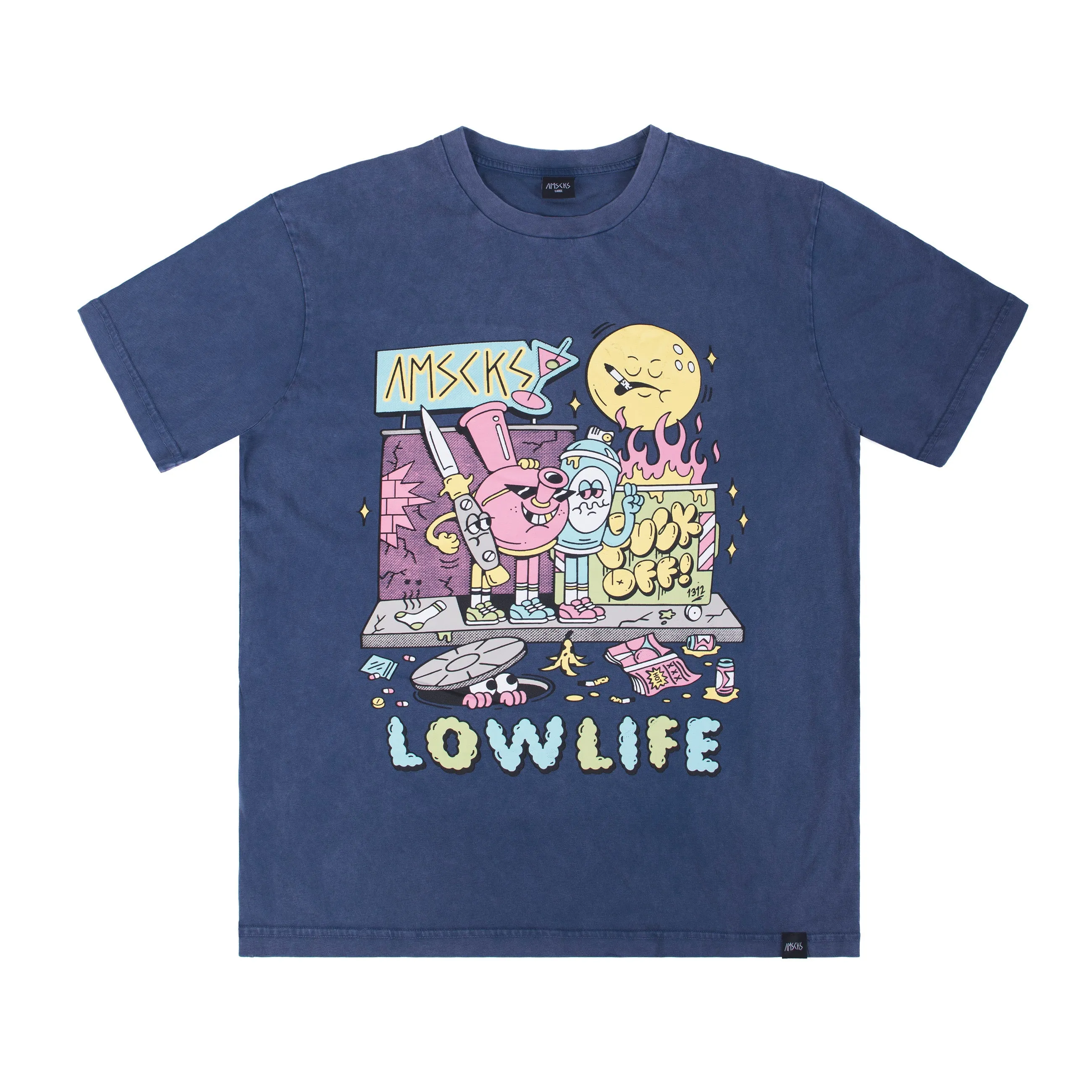 Low Life - T-Shirt All-Season Wear