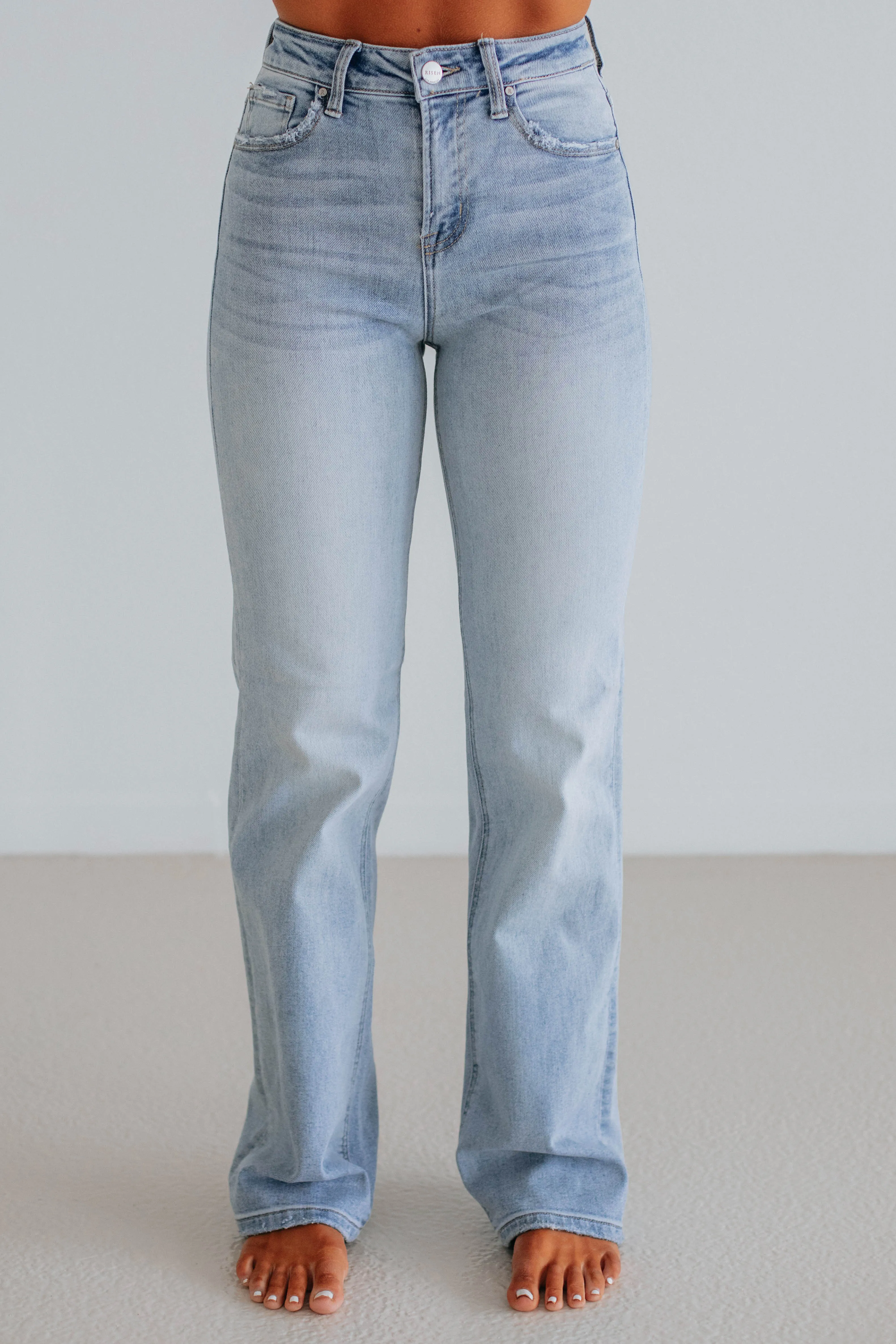 Maranie Risen Jeans - Light Wash Ready to Wear Durable Hardware