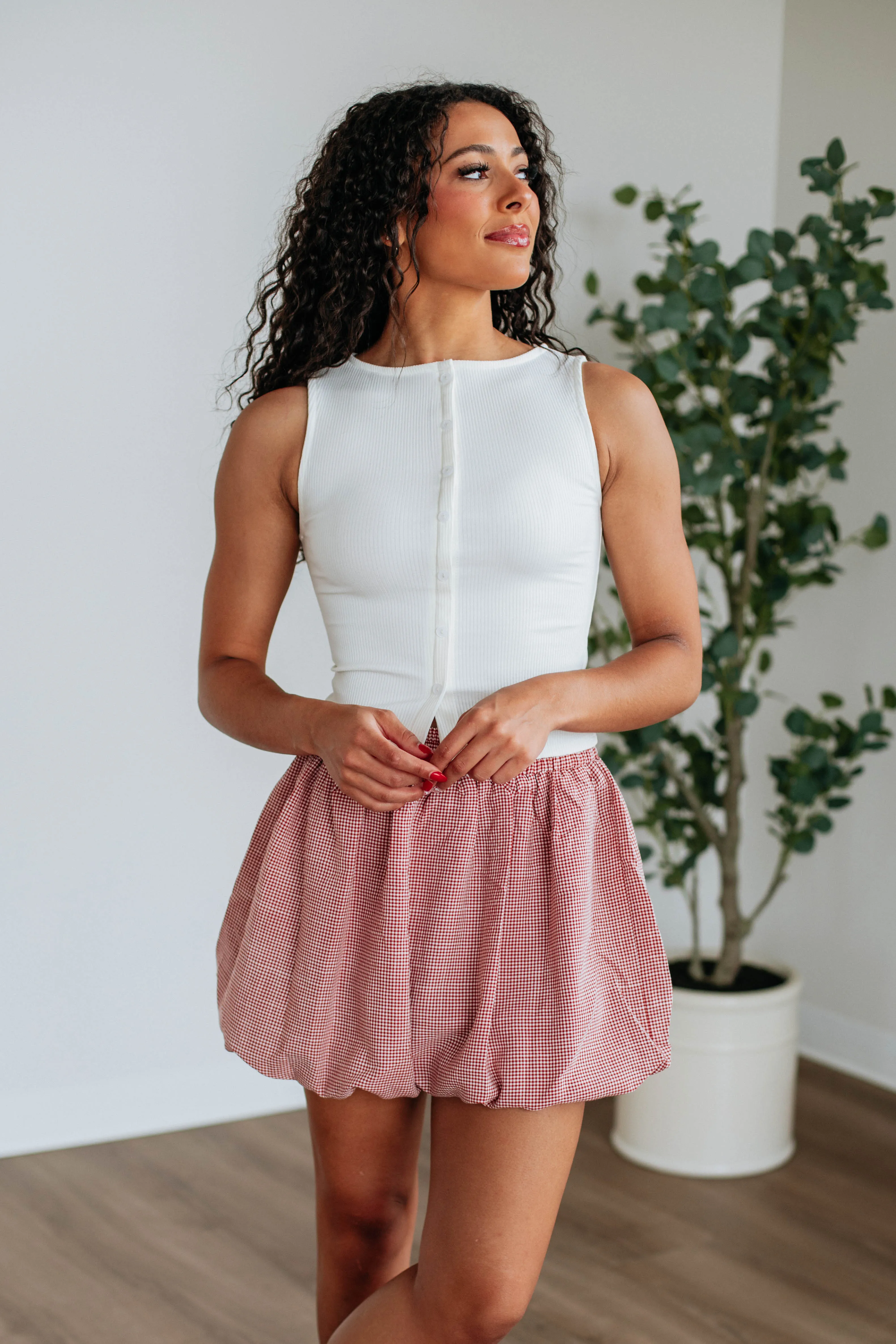 Lyssa Bubble Skirt High Density Weave light colors