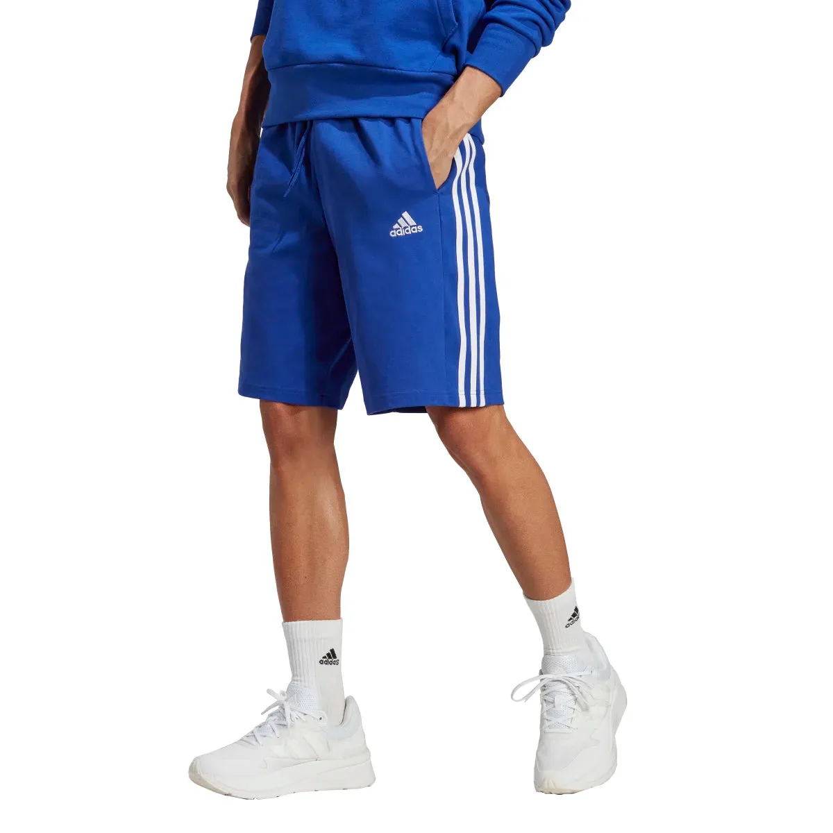 Lightweight Flex Sporty Fit adidas Men's Essentials Single Jersey 3-Stripes Shorts