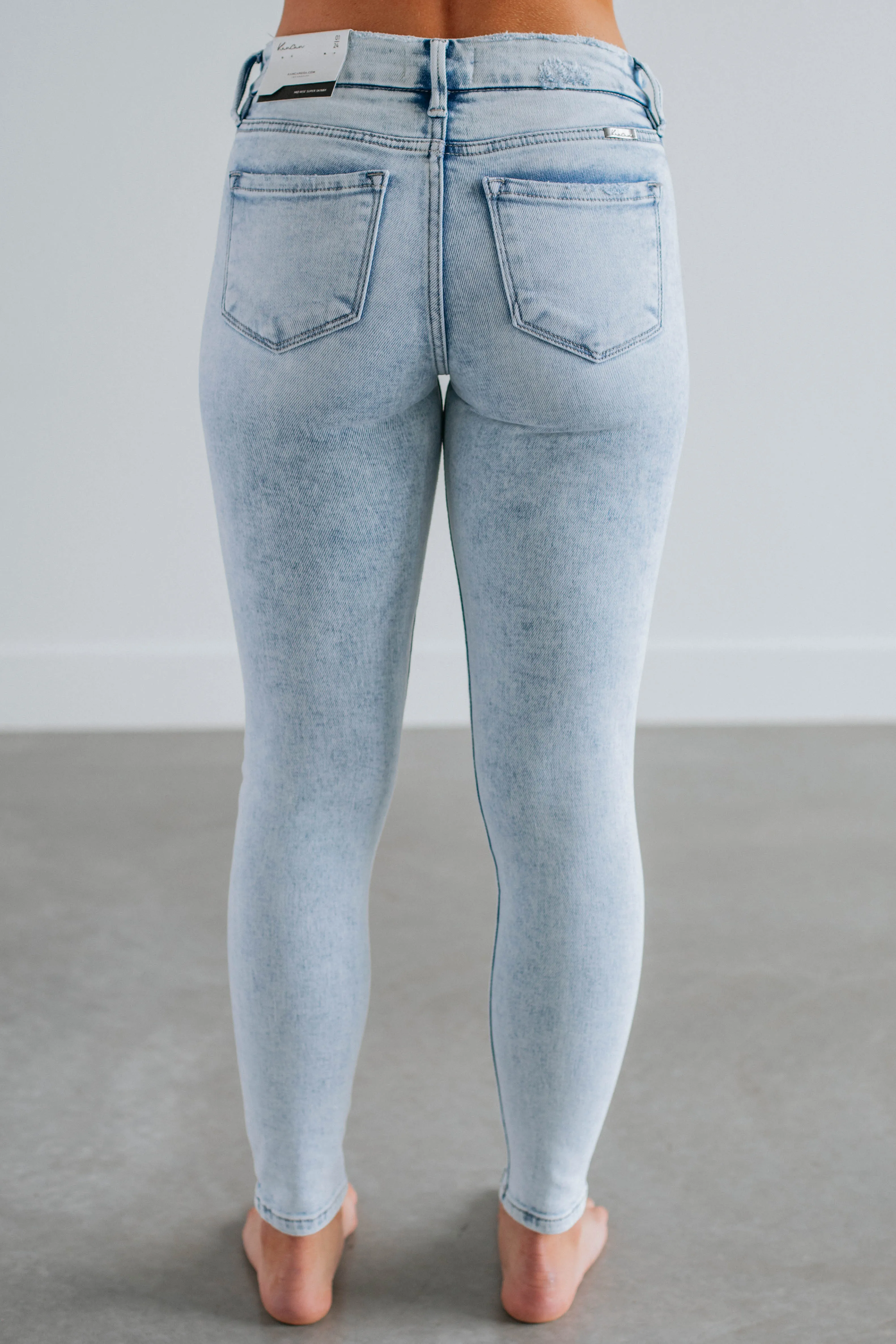 Work Meeting Casual Maela KanCan Jeans - Light Wash