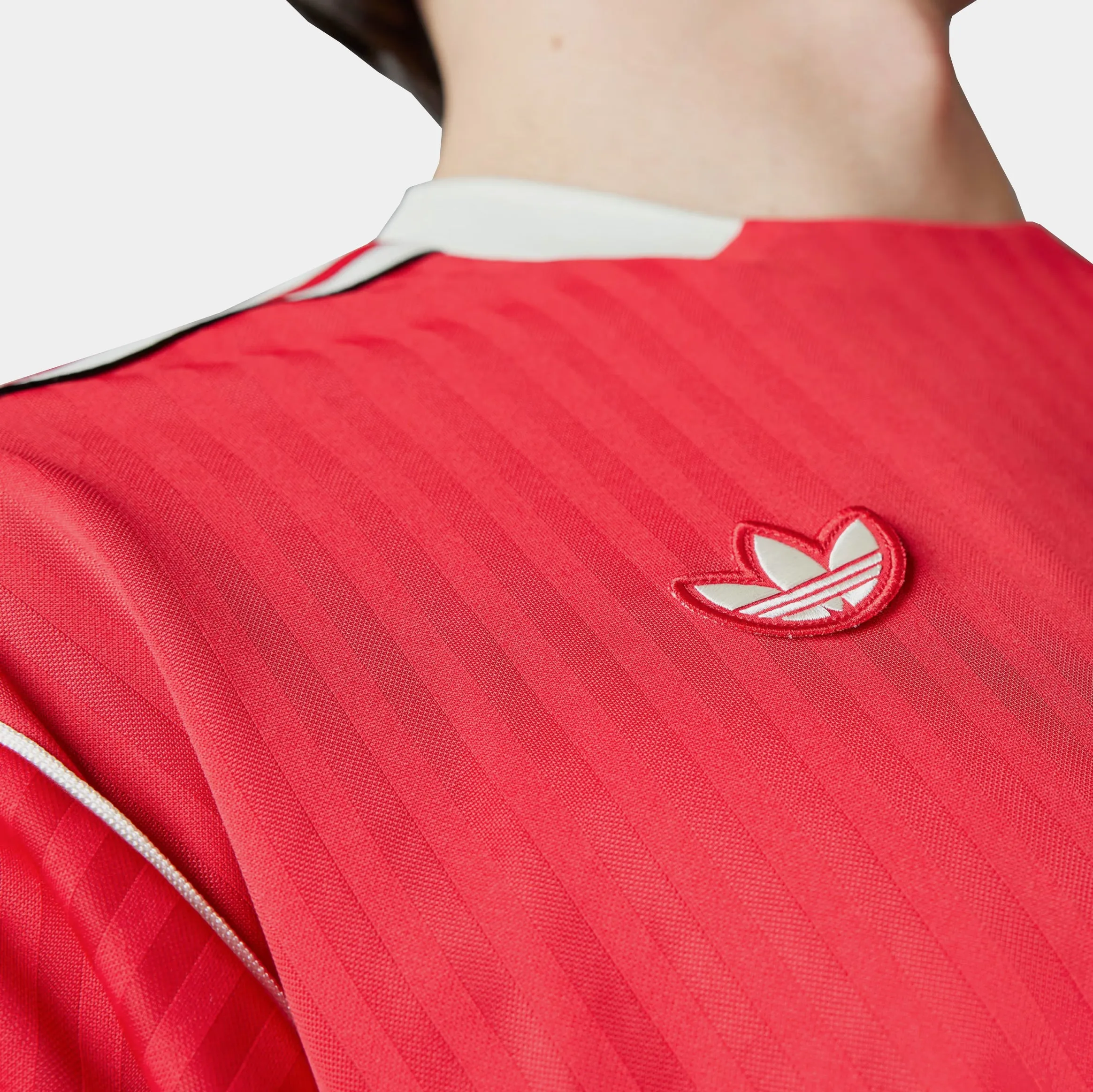 Manchester United Terrance Icons Mens Jersey (Red/Black) Comfort Focused Moisture Wicking Design