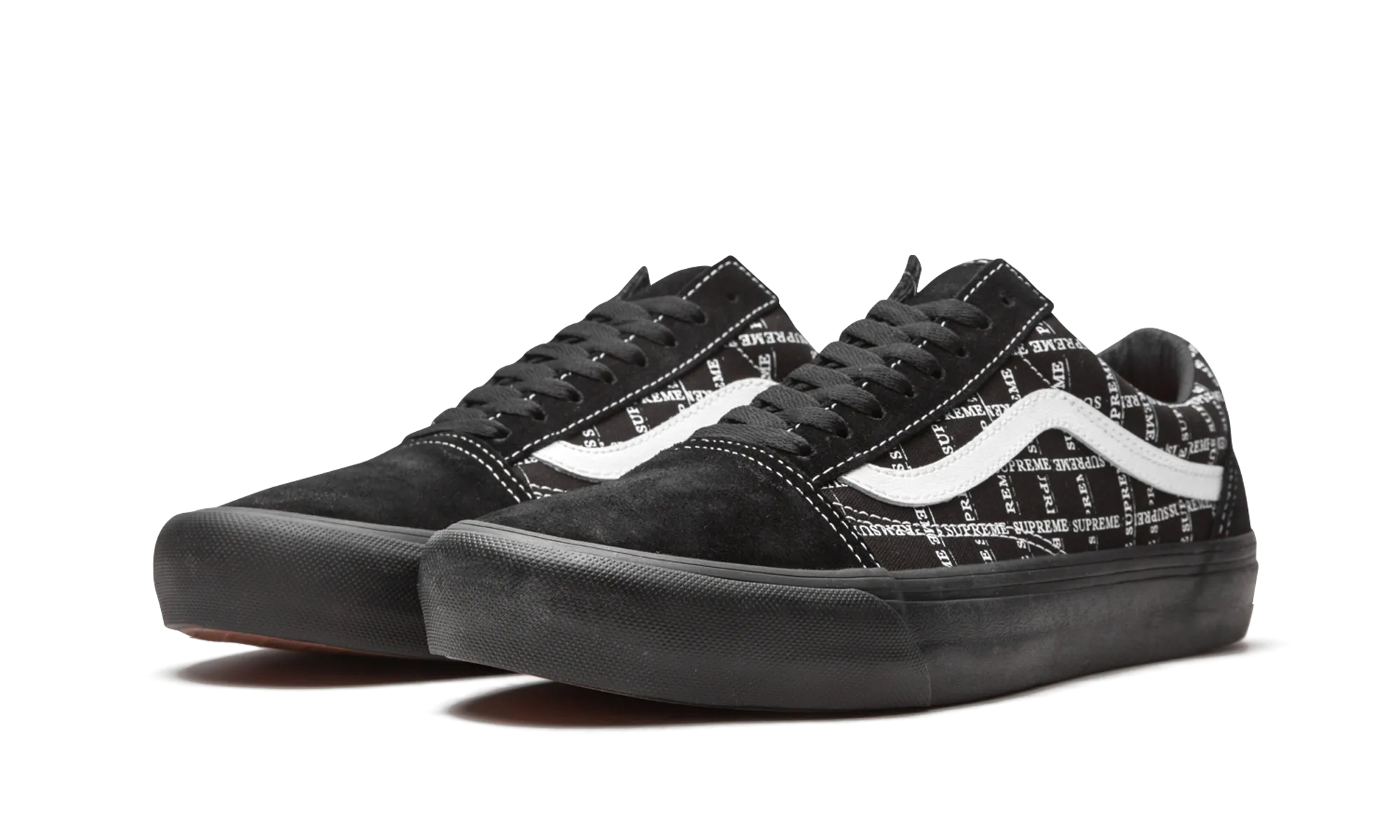 Tropic Mode Adult Ease Old Skool Pro "Supreme Grid Black"