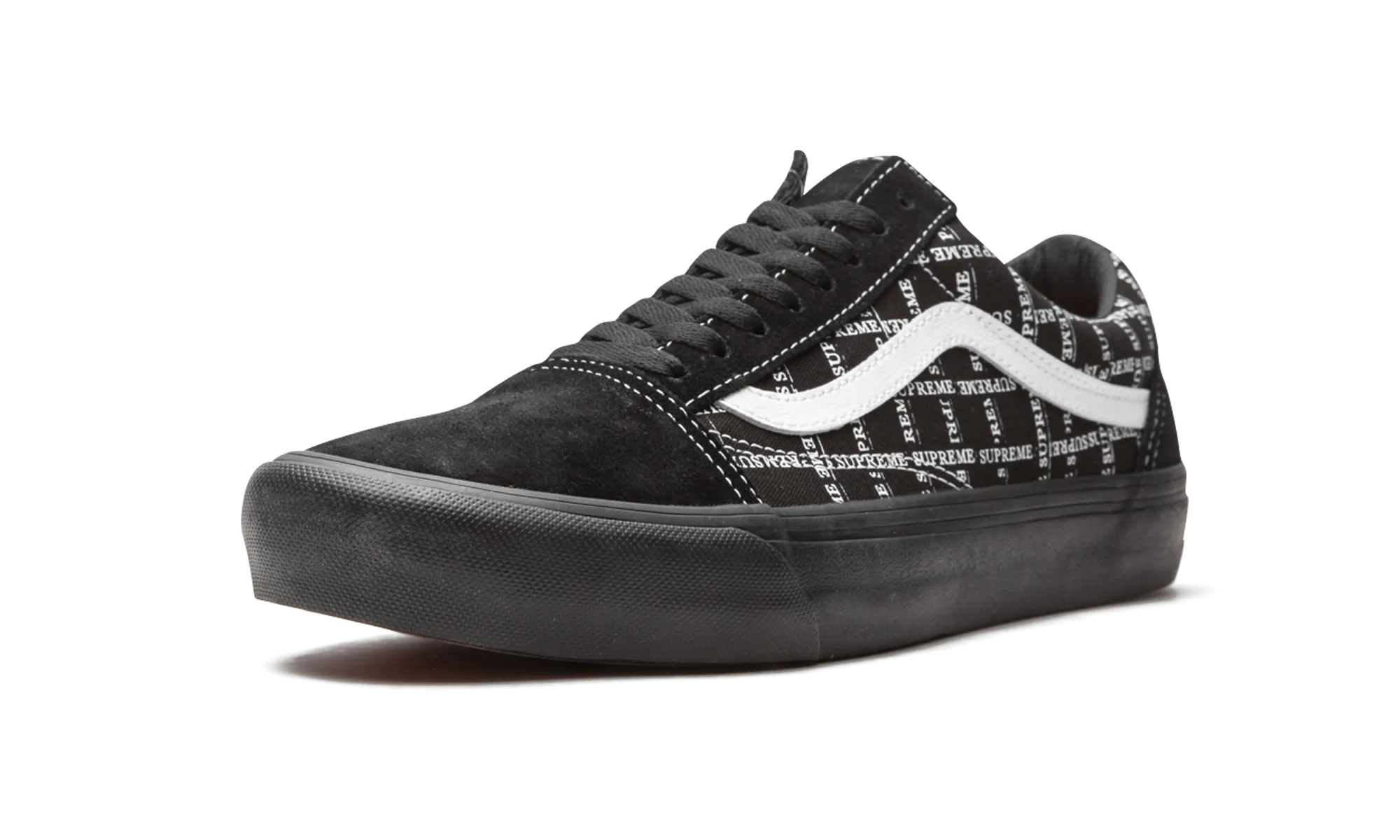 Old Skool Pro "Supreme Grid Black" Sport Edge