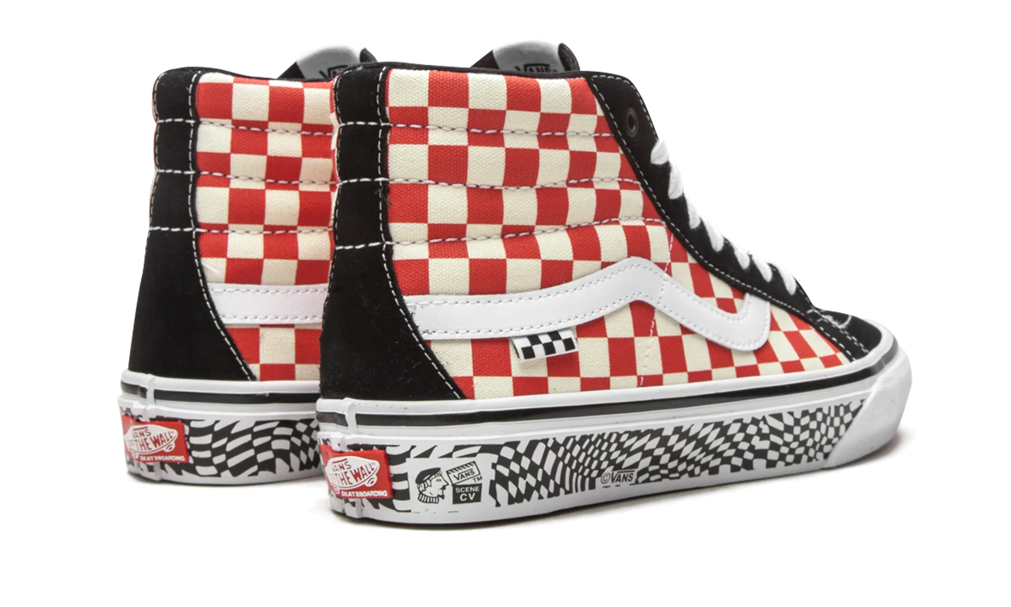 Skate Sk8-Hi Reissue "Grosso '84 - Checkerboard" Freeze Grip