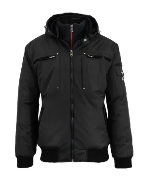 Men's Heavyweight Moto Jacket 2926 Durable Abrasion Resistant Flexible Material