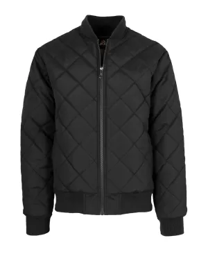 Men??s Quilted Bomber Jacket ?C Water-Resistant, Modern Fit with Ribbed Trim & Multiple Pockets Comfy Fit Piece HypoallergenicMaterial