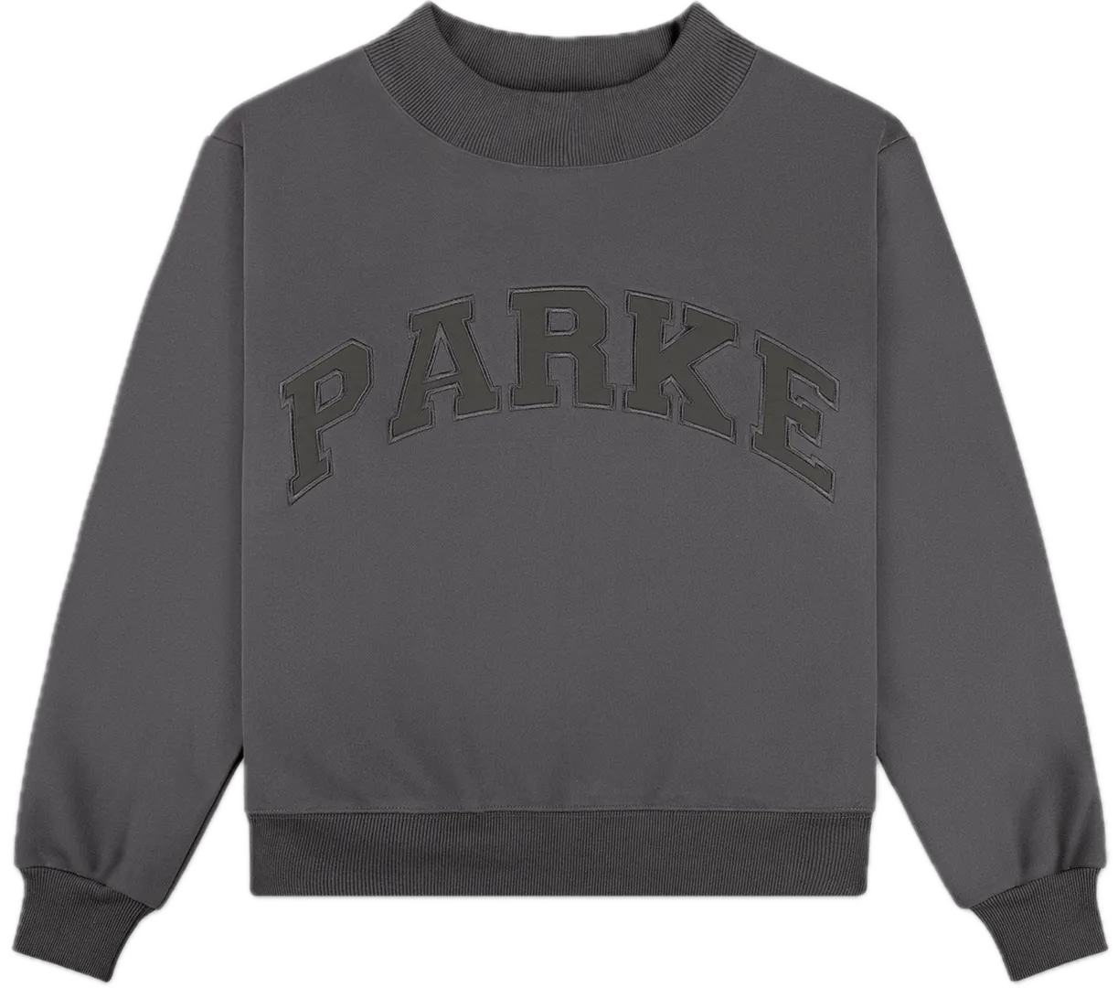 Fashion Flex Street-Ready Look Monochrome Varsity Mockneck