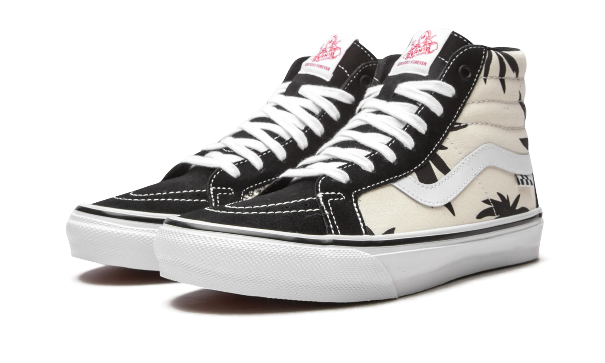 Padded Comfort Cold Weather design Skate Sk8-Hi Reissue "Grosso '88 - Palms"
