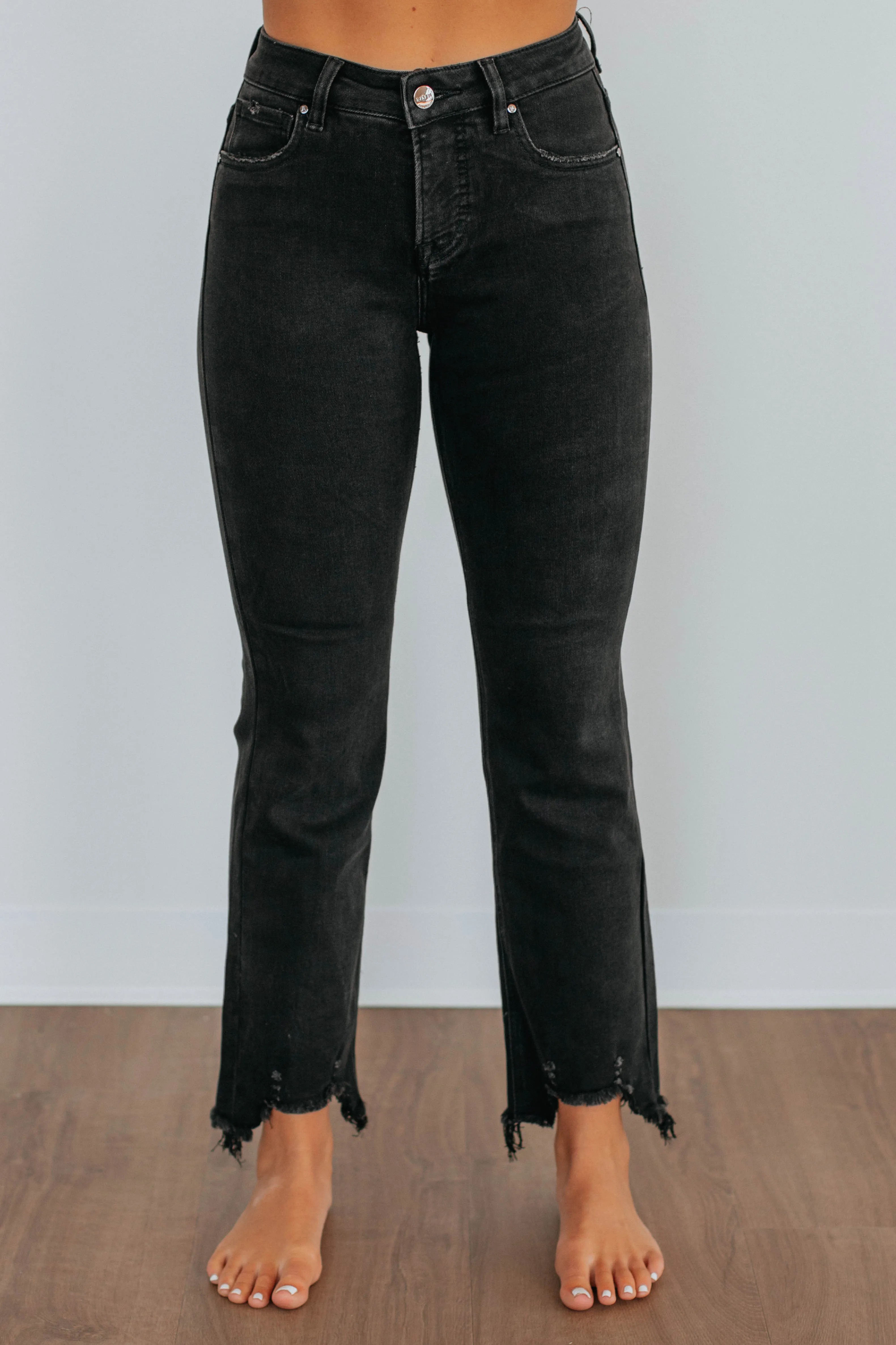 Timeless casual Neona Risen Jeans - Vintage Black
