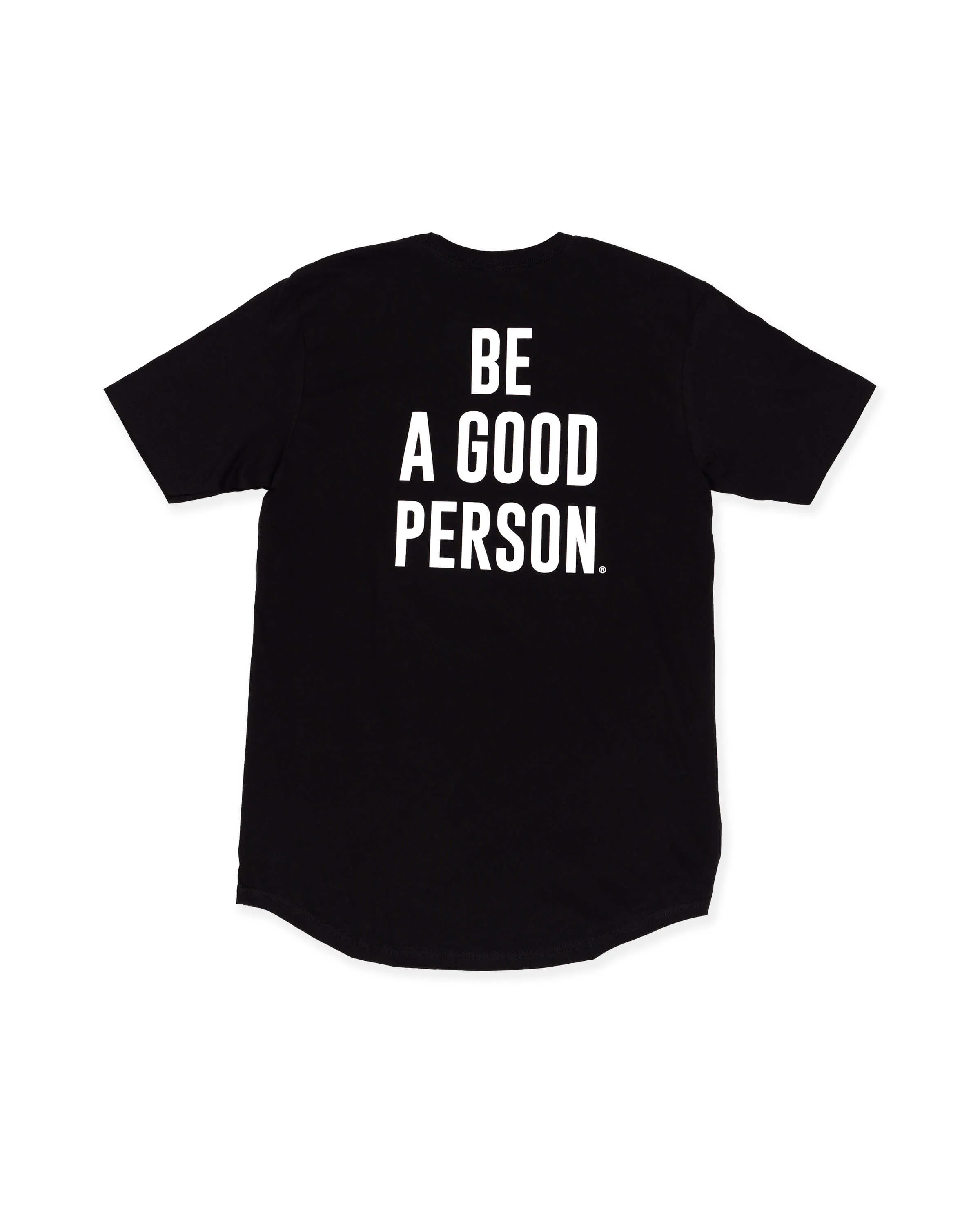 Comfy Performance Wear Signature Lightweight Scallop T-Shirt - Black