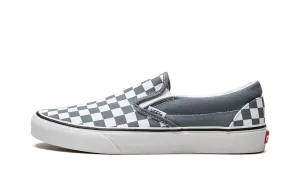Slip On CHECKERBOARD "STORMY WEATHER" Global Cool Airy Design