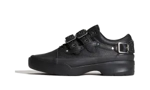 Slip Resistant Orthotic Ready Footbed FU LX Old Skool Buckle "Black"