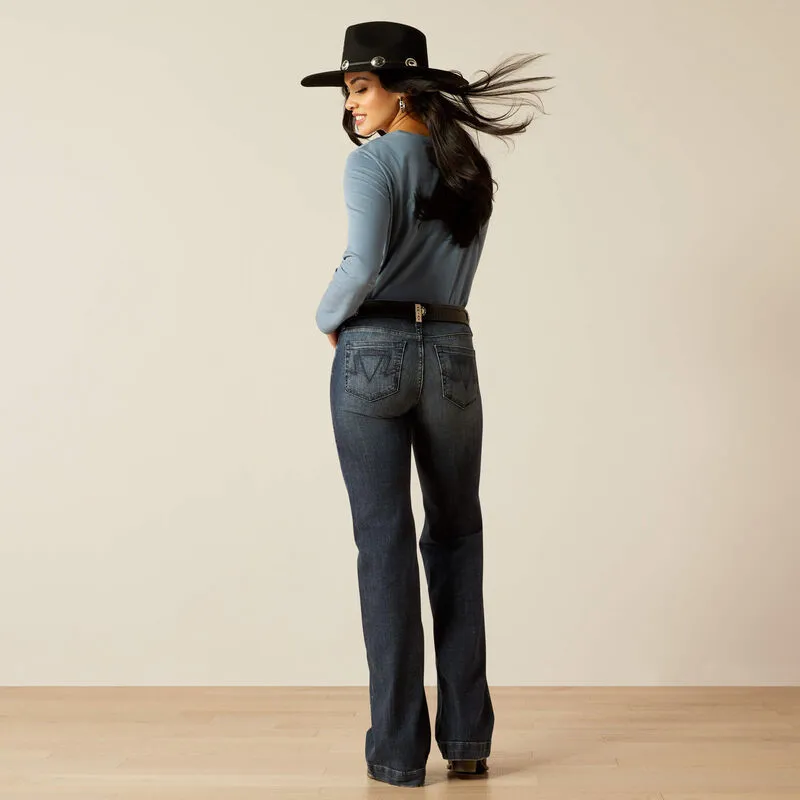 Ariat Women??s Perfect Rise Elsie Trouser Jean in Missouri (Available in Regular & Plus Sizes) Earthy Soft Comfortable Fit Design