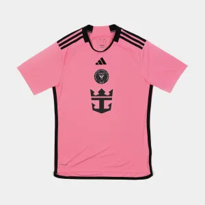 Inter Miami CF Messi Home 24/25 Mens Jersey (Pink/Black) Double Stitched Hemming