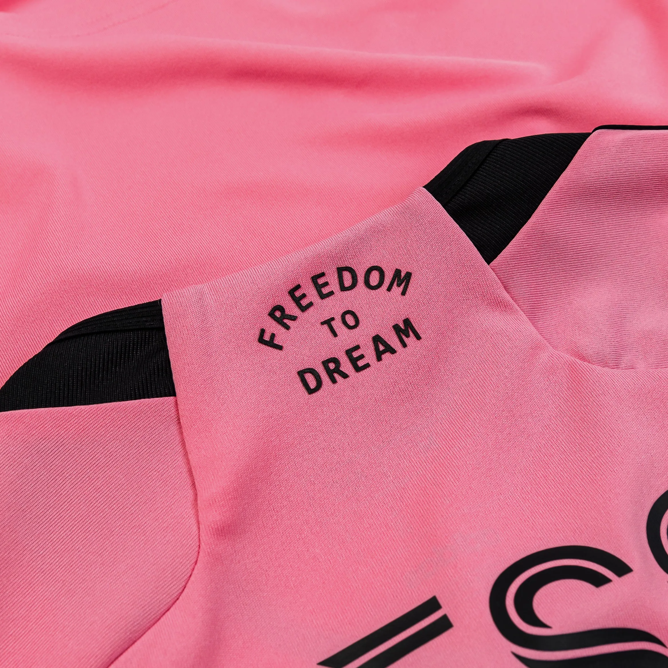 Vivid Pattern Inter Miami CF Messi Home 24/25 Mens Jersey (Pink/Black)