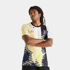 Juventus Elite Pre Match Soccer Mens Jersey (White/Black/Yellow) Rush Ready Urban Street
