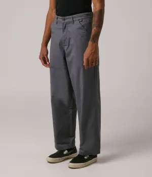 Convertible legs REYNOLDS WORK PANT // GREY