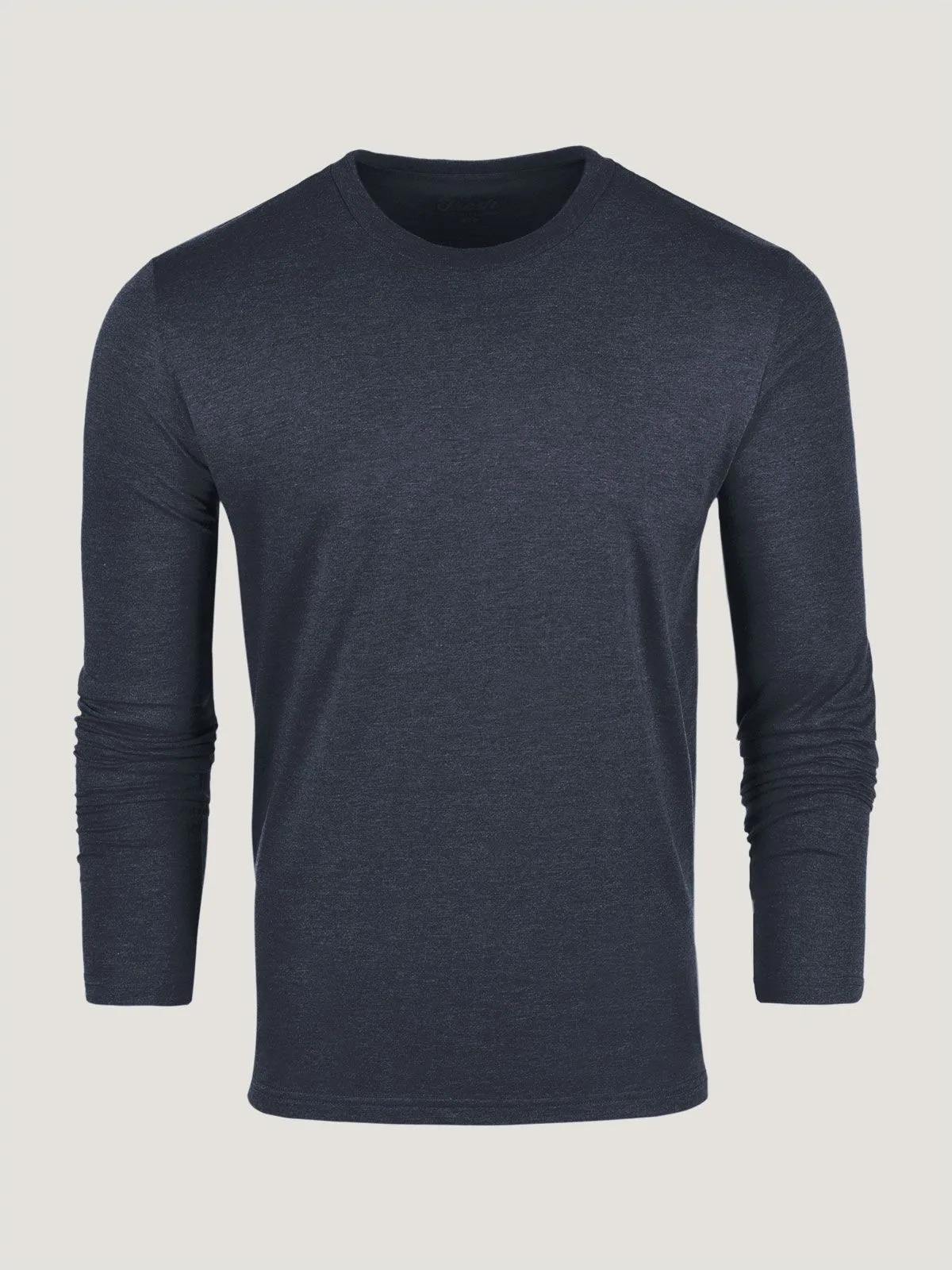Navy Long Sleeve Crew Neck Urban Trend