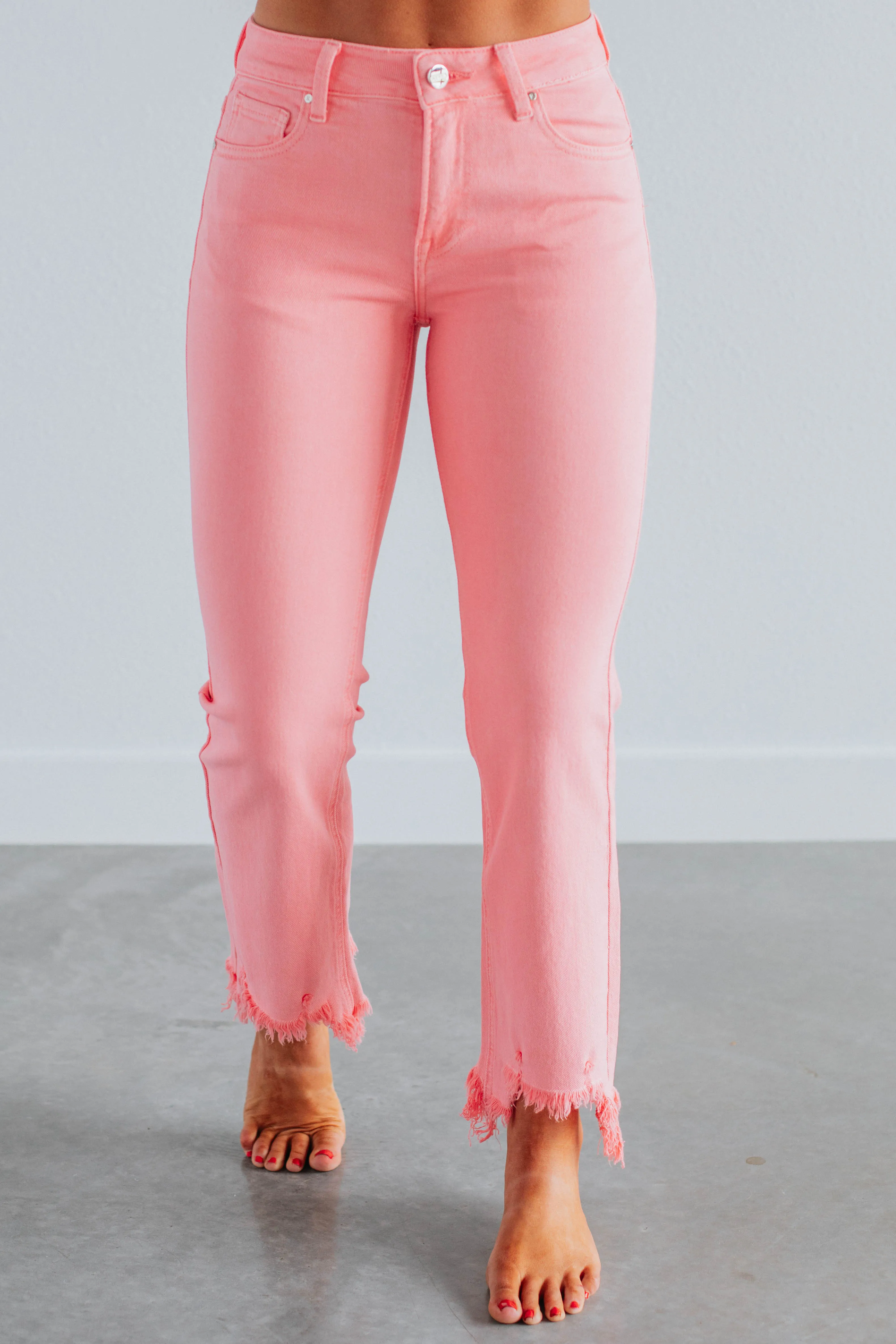 Neona Risen Jeans - Flamingo Smooth Feel Anywhere Fit