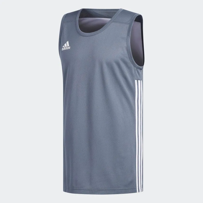 adidas 3G SPEED Reversible Basketball Jersey | Onix-White | Men's Air Optimized Dynamic Performance