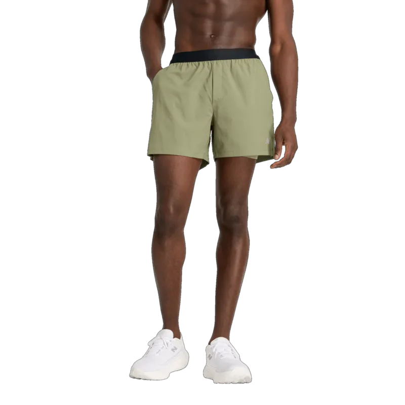 New Balance Men's AC Lined Short 5 thermal fabric Durable Quality