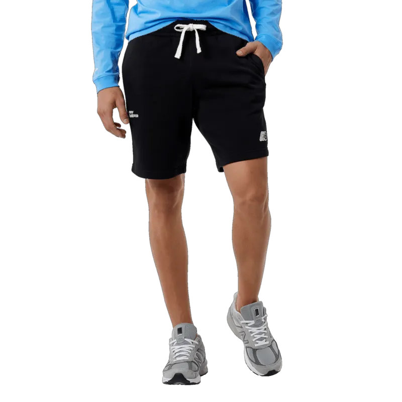 high waisted MeshVentilation New Balance Men's Essentials Fleece Short
