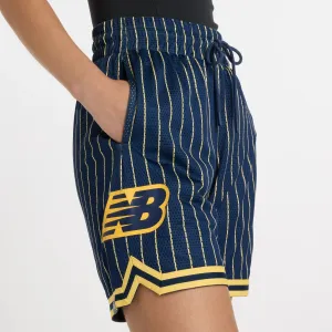 Easy Fit Design Lounge Wear New Balance Men's Hoops Printed Mesh Short