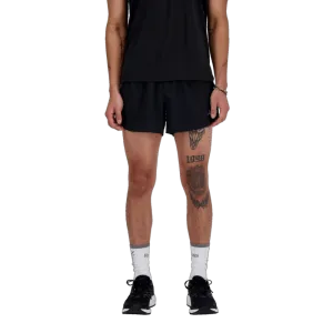 Adjustable drawstring Anti Odor New Balance Men's RC Split 3 Inch Short