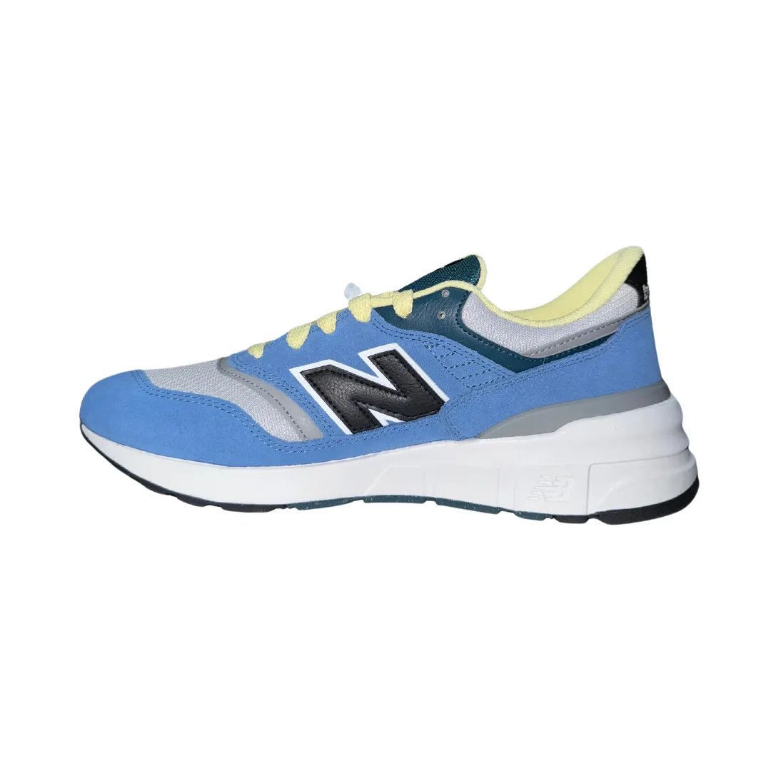 Aerobic Motion Guidance NEW BALANCE U997RCSA 997R MN'S (Medium) Blue Mesh & Suede Running Shoes