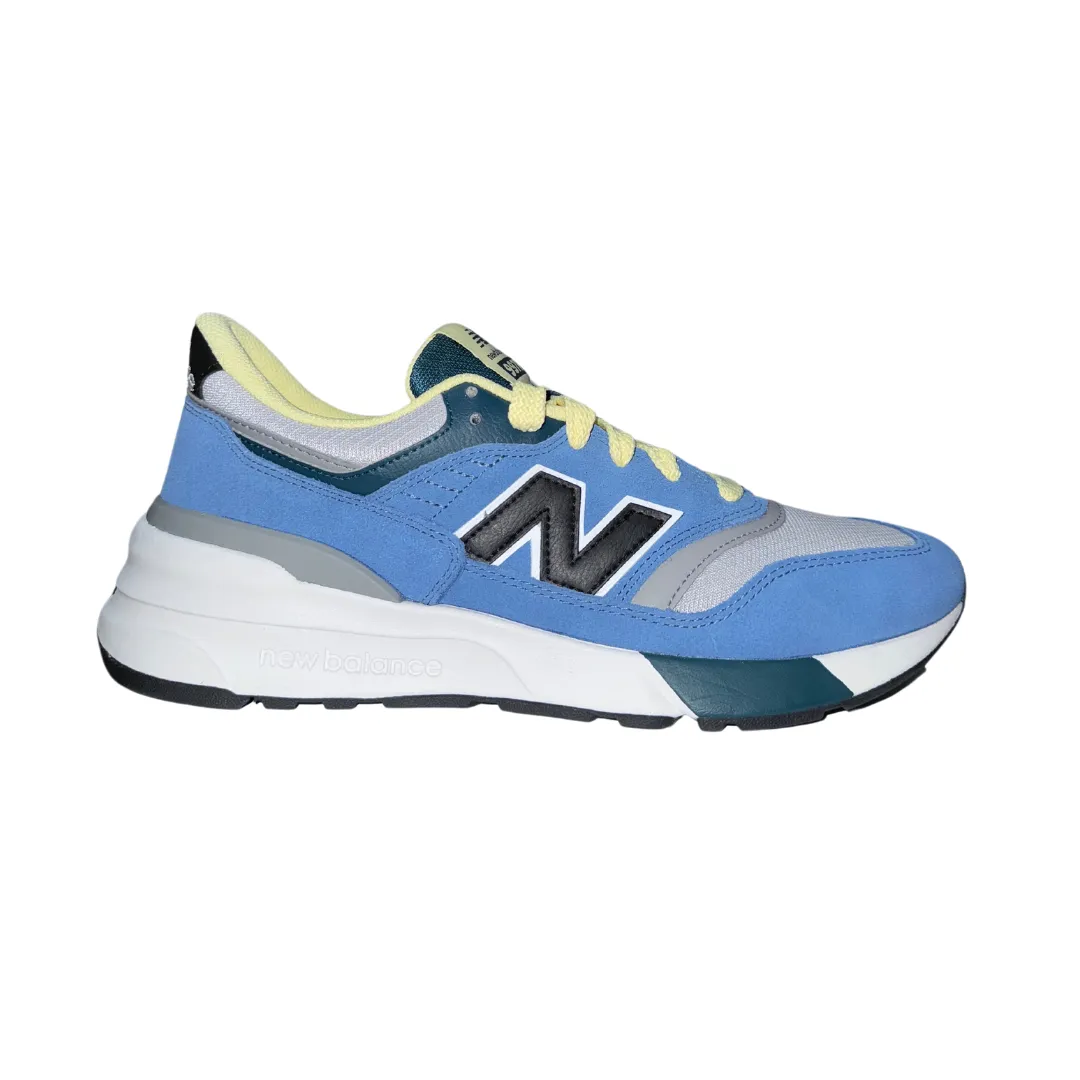 NEW BALANCE U997RCSA 997R MN'S (Medium) Blue Mesh & Suede Running Shoes Adaptive Heel Lock