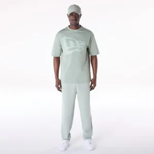 NEW ERA Flag Pastel Green Oversized T-Shirt Bold Design