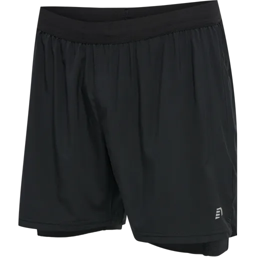Eco Certified Dye Newline Men's Core 2-In-1 Shorts