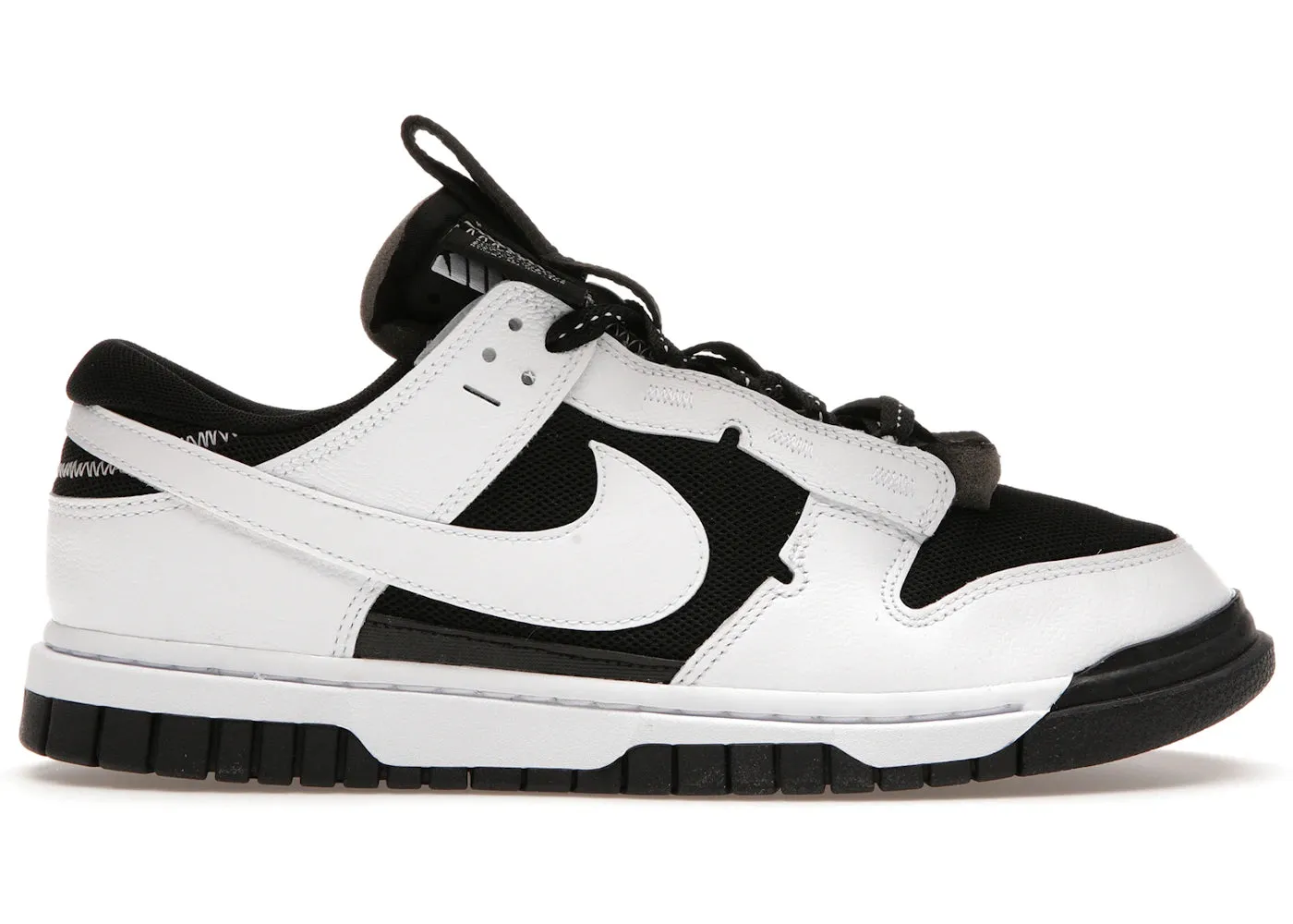 Nike Dunk Low Jumbo Reverse Panda Arch Supported Footwear Pro Skate Look