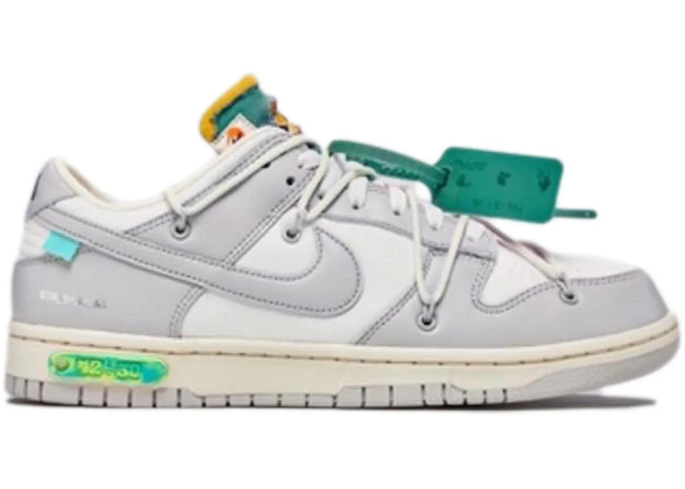 Nike Dunk Low Off-White Lot 42 Light Traction Free Ride Fit
