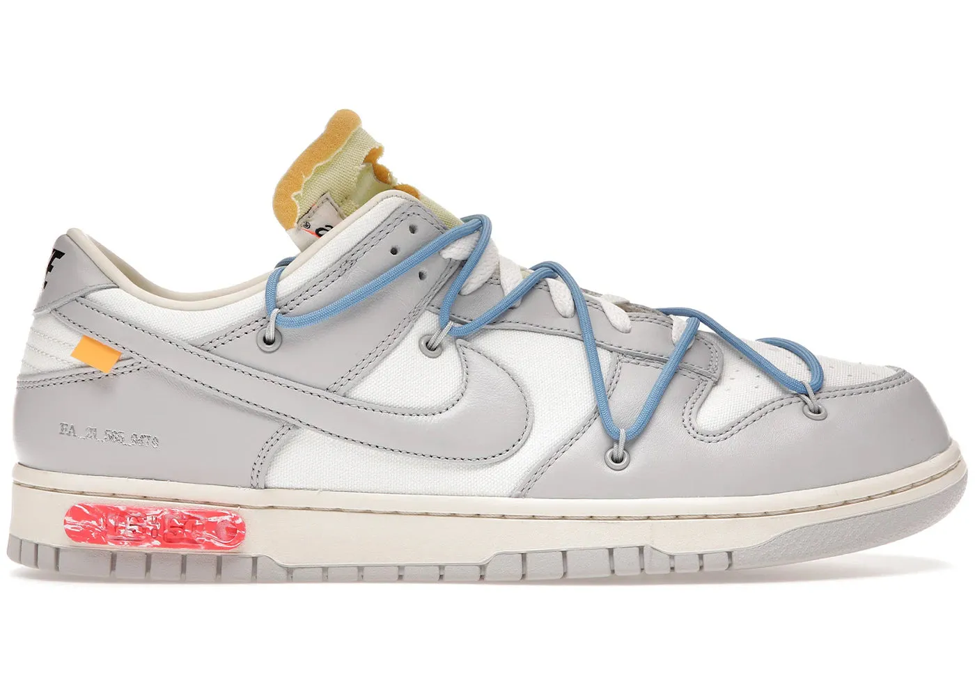 Nike Dunk Low Off-White Lot 5 Tough Wear