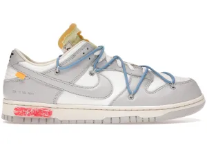 Tread Support Mid Top Nike Dunk Low Off-White Lot 5