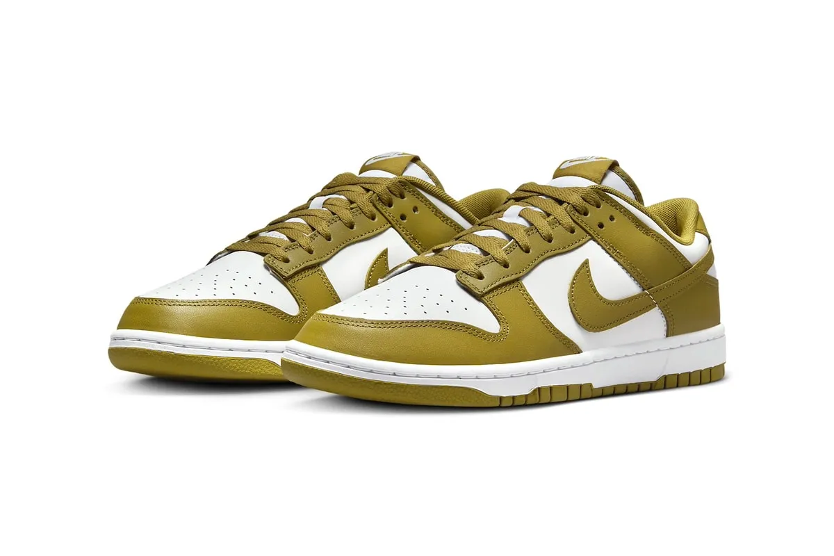 Anti Skid Nike Dunk Low Retro  White/Pacific Moss Sale
