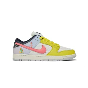 Nike Dunk Low SB 'Be True - Trans Joy' x Xavier Schipani Sale Night Scene Classic Color