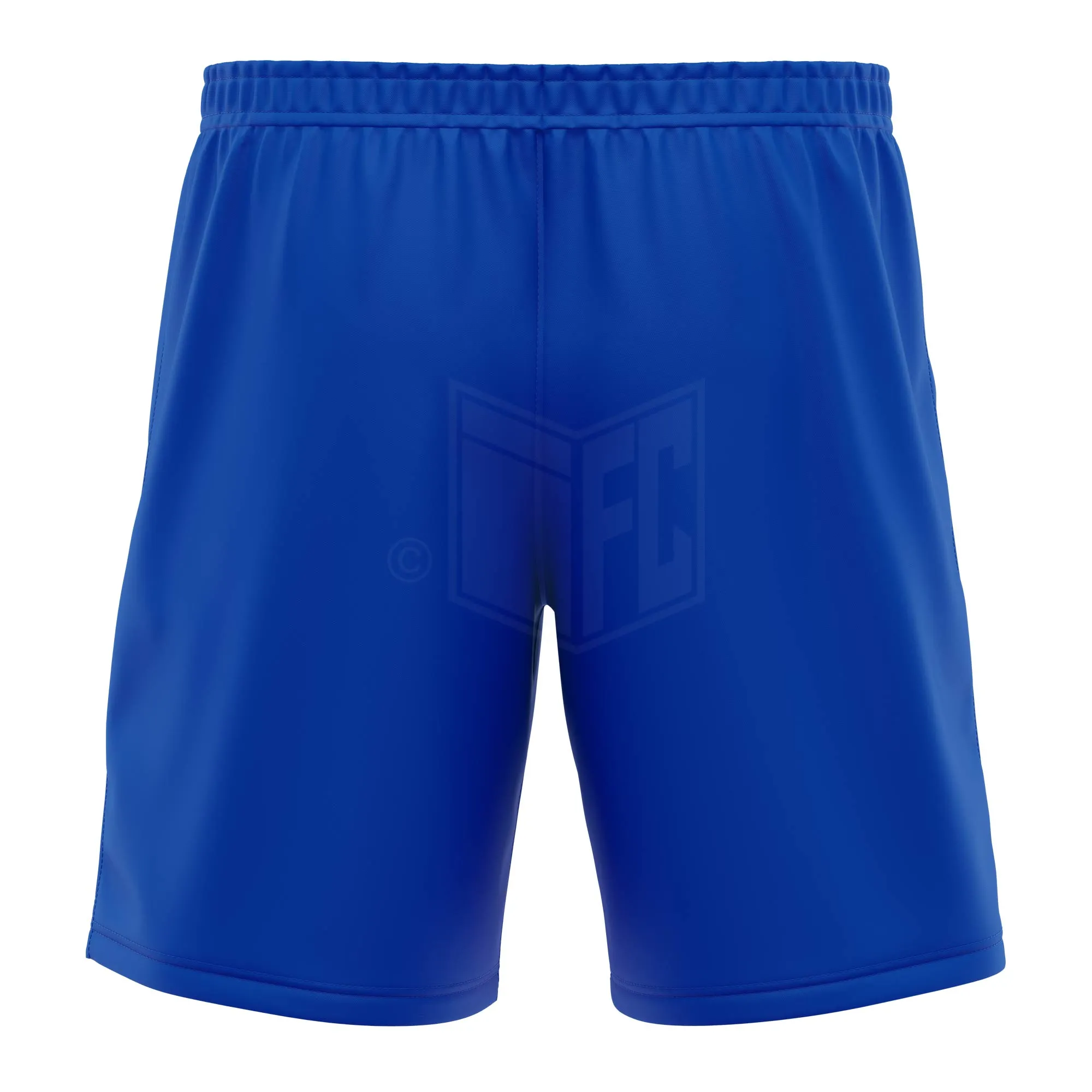 Water Repellent Finish Unique Pattern FC Match Football Short - Royal