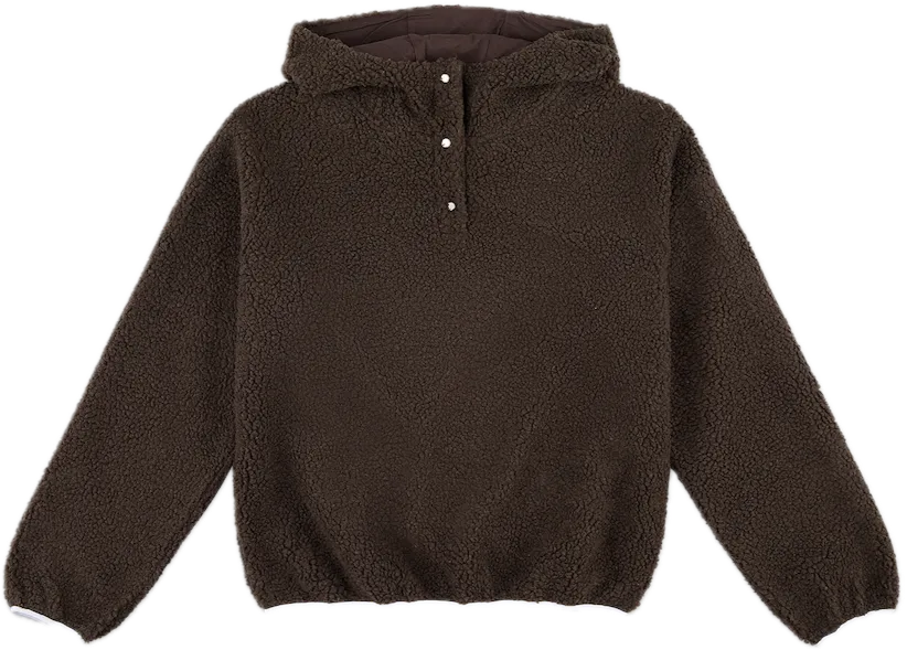 Hooded Fleece Layered construction