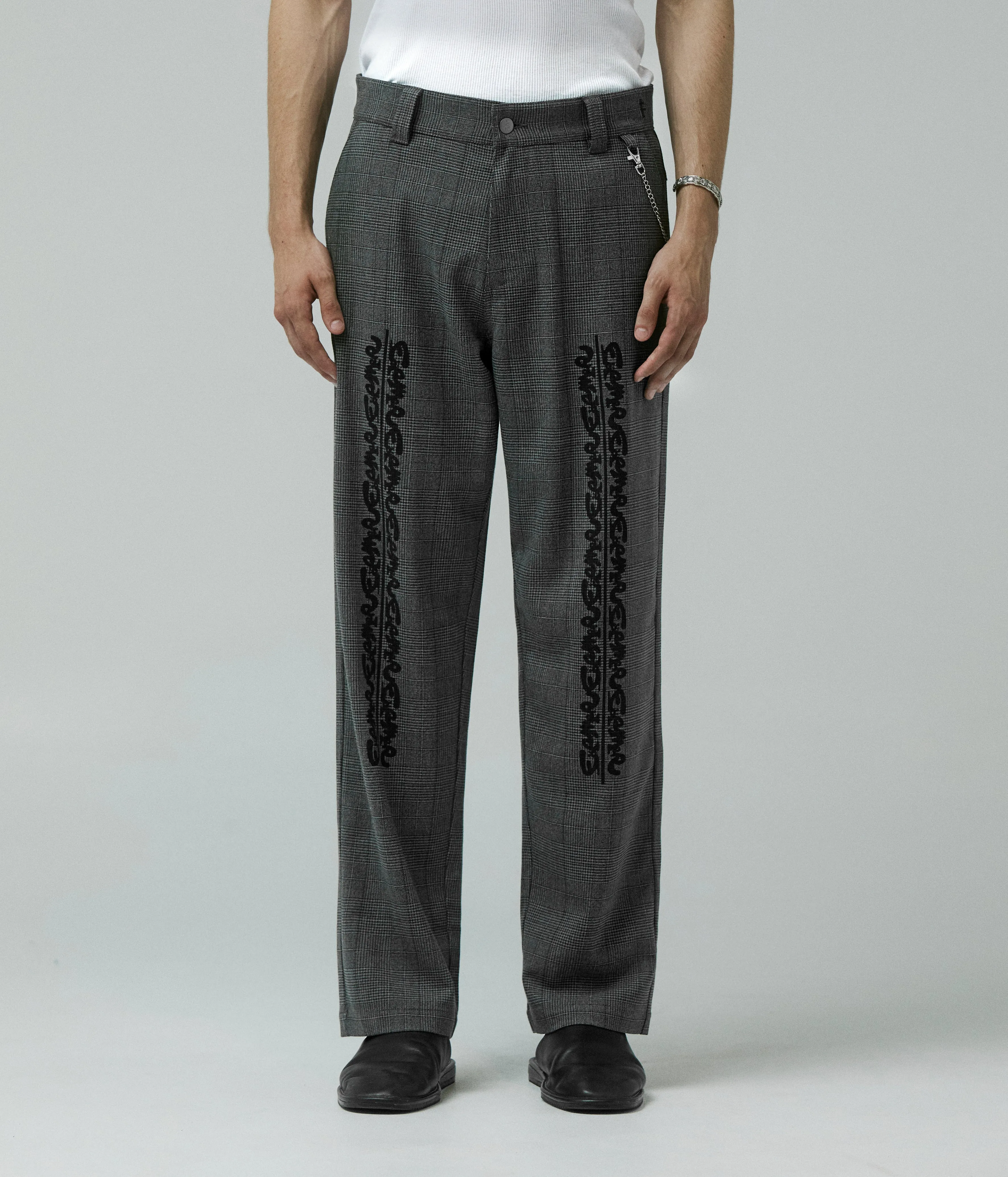 Stylish Fit Sporty Style SERPENT HARMONY PANT // BLACK
