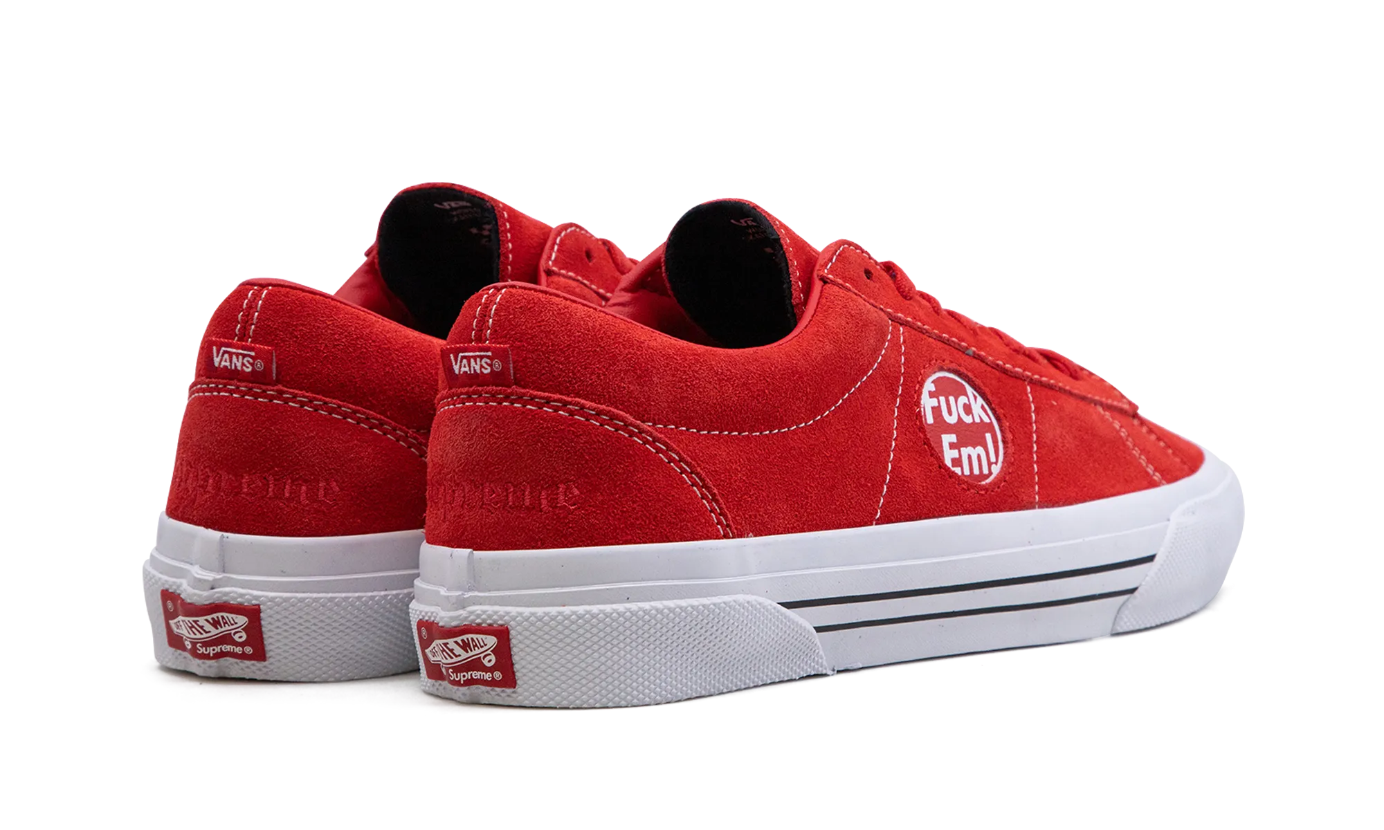 Dynamic Edge Toe Guard Supreme Skate Sid "F*ck 'Em Pack - Red"