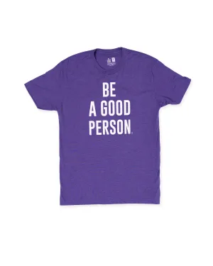 Signature T-Shirt - Purple Summer Essential Cozy Fit Wear