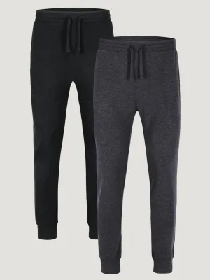 Black   Charcoal Day Off Jogger 2-Pack Secure Cuff Design All Time Use