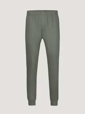 Mercury Green Fleece Sweatpants Perfect Silhouette Multi-way wear