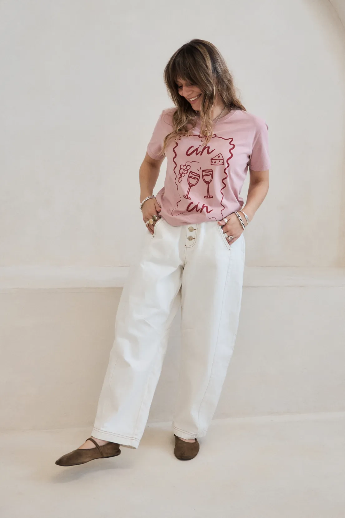 ZeroWaste Production O&F Cin Cin Tee